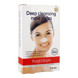 Purederm Deep Cleansing Nose Strips (6 Strips)