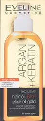 Eveline Cosmetics Argan + Keratin Hair Oil 8in1 Elixir of Gold 150ml