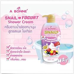 A Bonne Snail Yogurt Whip Shower Cream, 450ml