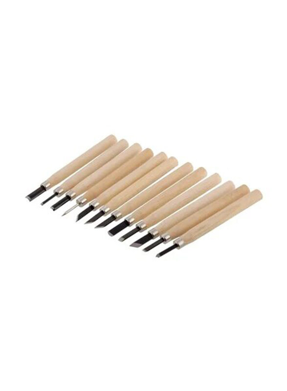 

Suki 19.5cm Wood Carving Tools Set, 12 Pieces, Beige