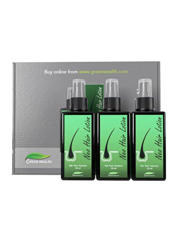 

Green Wealth Neo Hair Lotion, 3 x 120ml