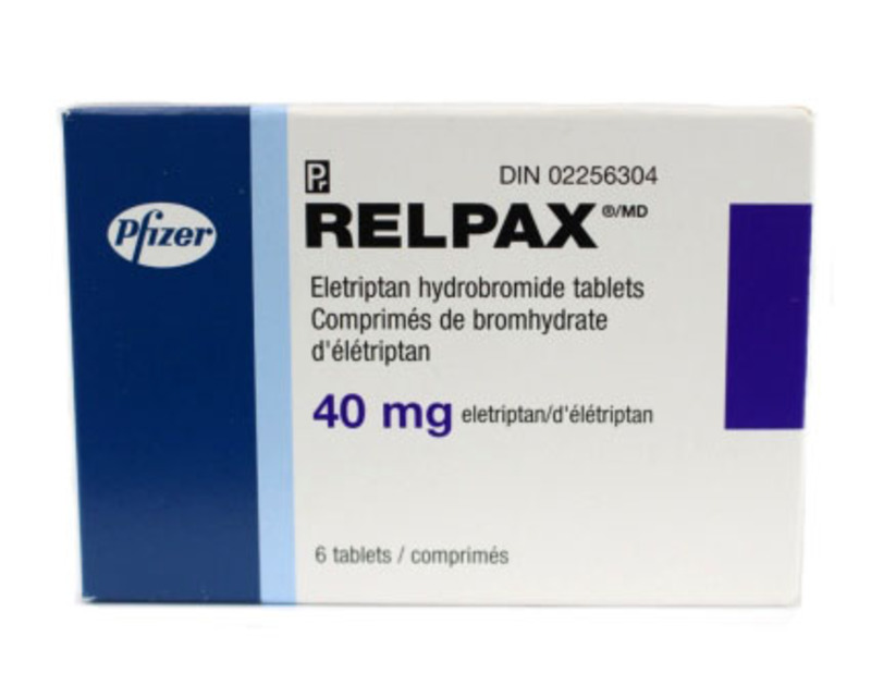 RELPAX 40MG TAB 6'S