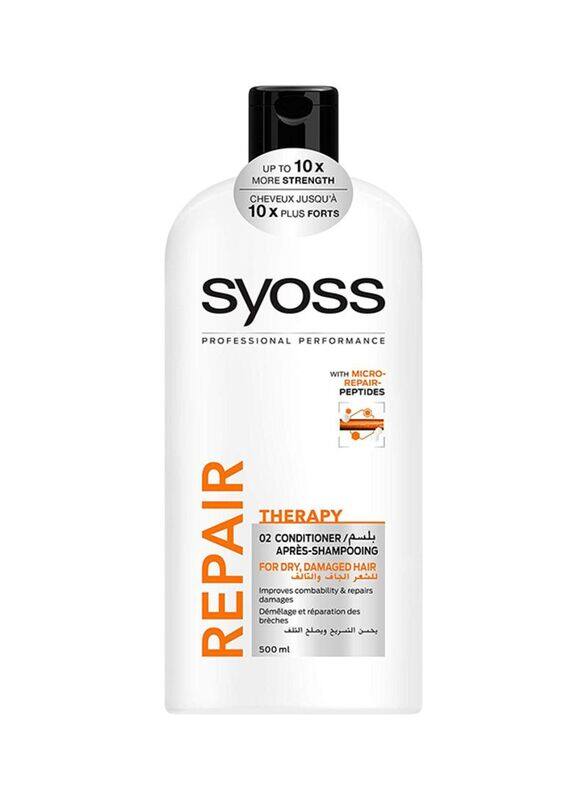 

Syoss Repair Therapy Apres Shampooing Conditioner for All Hair Types, 500ml