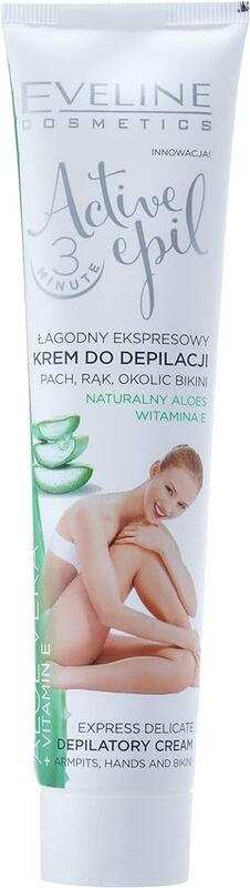 Eveline Cosmetics Active Epil Aloe Vera Depilatory Cream 125ml