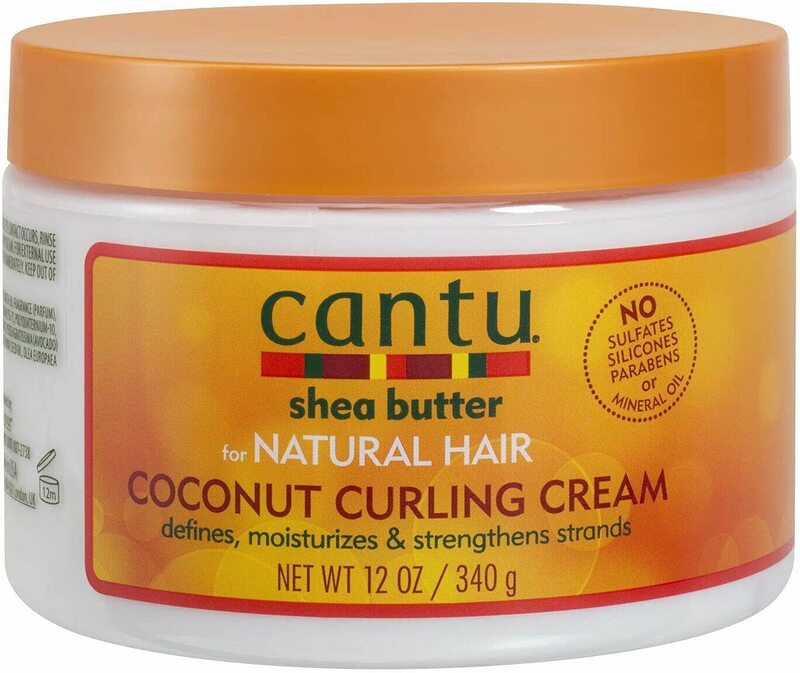 Cantu Shea Butter For Natural Hair Coconut Curling Cream, 340g