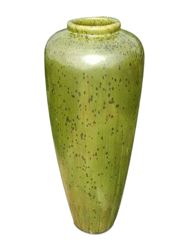 

Generic Shoulder Jar and Pipe Fountain, Green