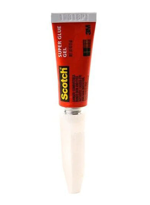 

Scotch Brite Super Glue Tube, 2g, Clear