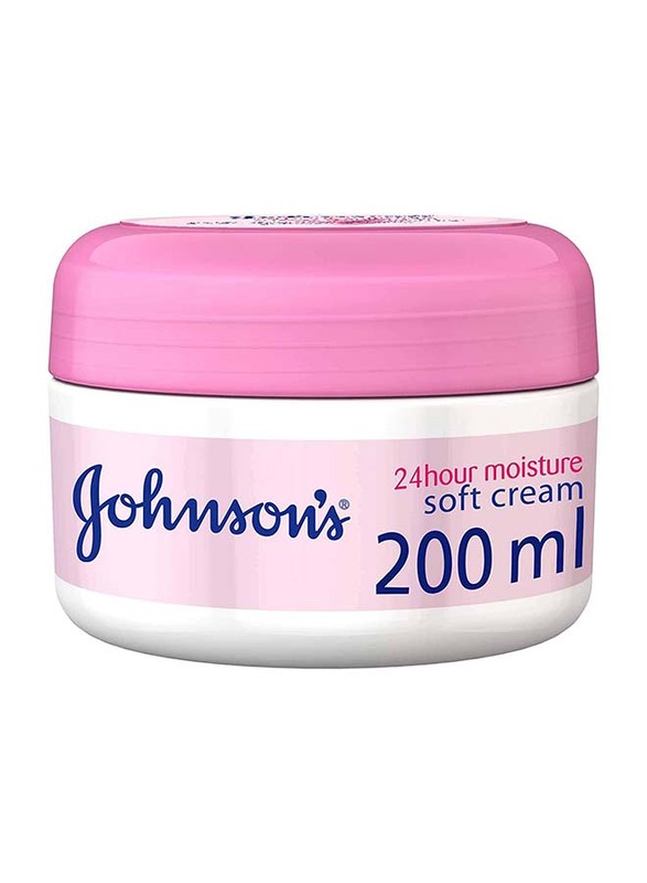 Johnson's 24 hour Moisture Soft Cream, 200ml