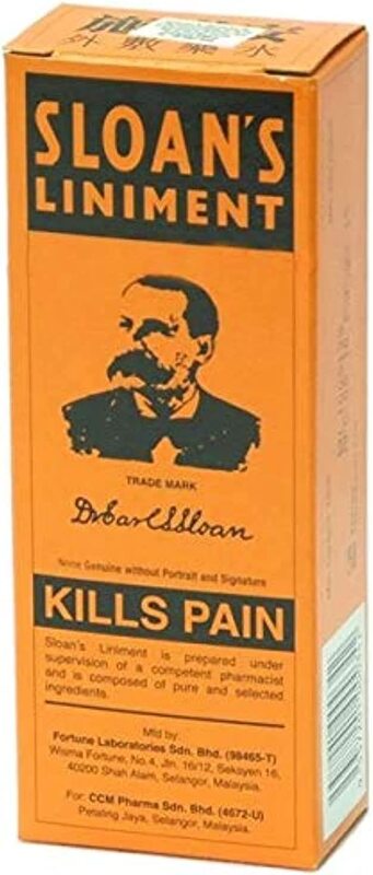 Sloan's Liniment Kills Pain, 60ml