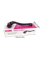 Microneedle Dermaroller, Black/Purple