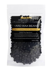 Blue Zoo Depilatory Hard Wax Beans, Black, 100gm