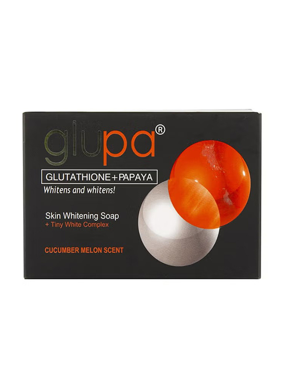 Glupa Glutathione & Papaya Skin Whitening Soap, 135gm