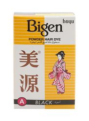 Bigen Powder Hair Dye, 6g, A Black