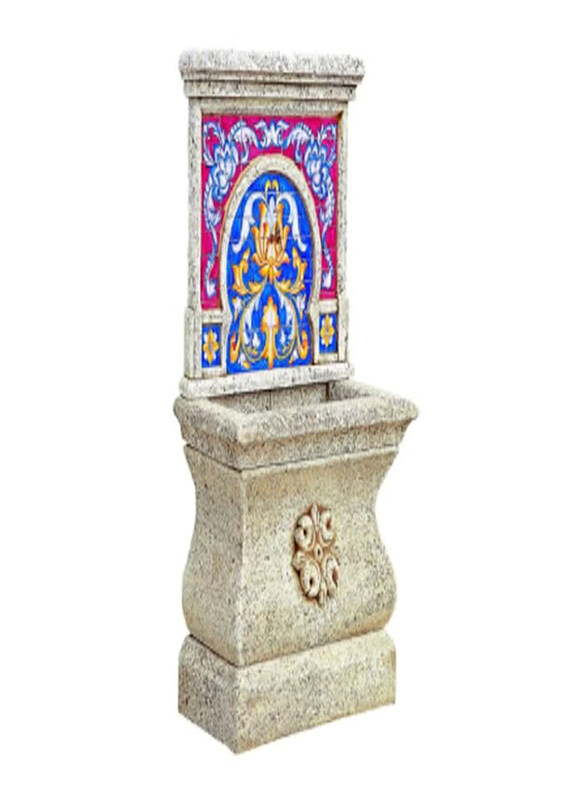 

Generic FR Arabian Basin Rose Window Fountain, Multicolour