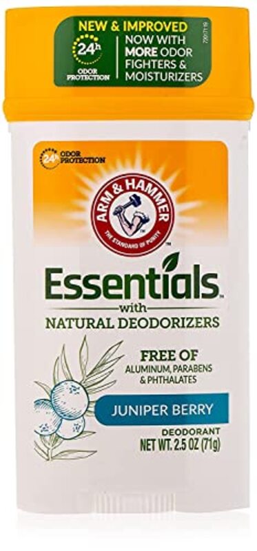 Arm & Hammer Essentials Juniper Berry Deodorant, 2.5oz