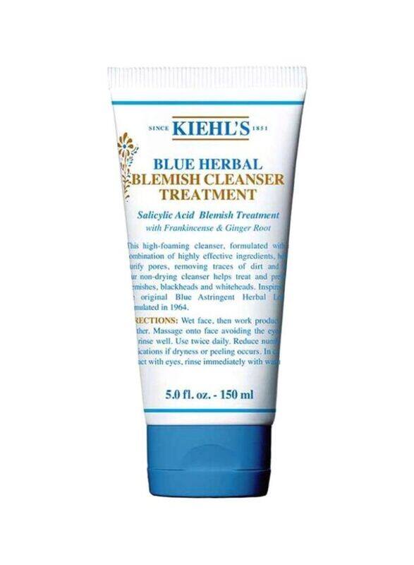 

Kiehl's Blue Herbal Blemish Cleanser Gel, 150ml