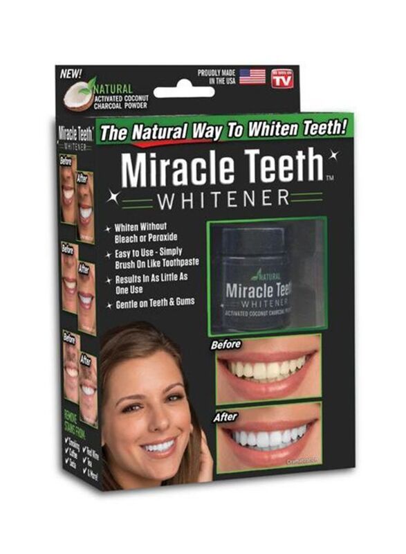 Miracle Teeth Whitener, 20gm