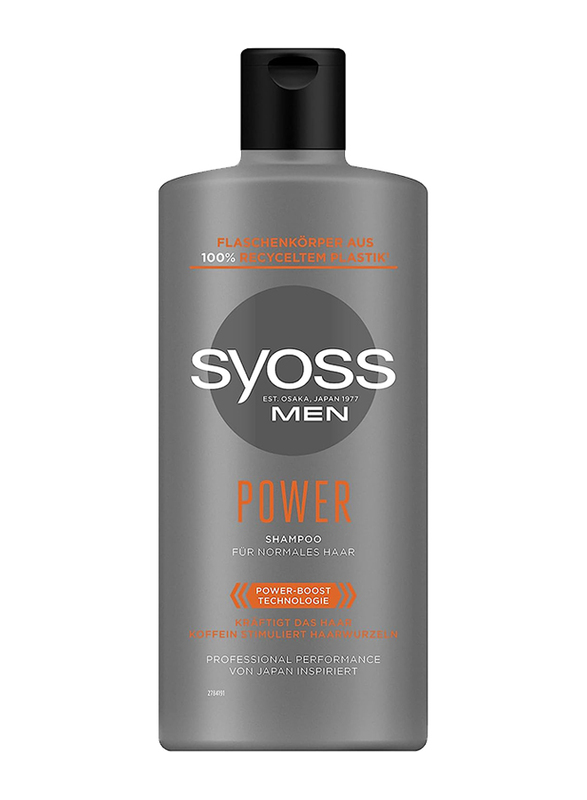 Syoss Men Power Shampoo, 440ml
