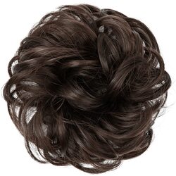 Onetech Hr2503 Brown Hair Bun 80 Mm