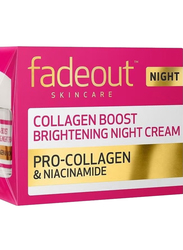 Fadeout Collagen Boast Whitening Night Cream, 50ml