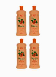 RDL Vitamin E Extract Papaya Whitening Hand & Body Lotion, 4 x 600ml