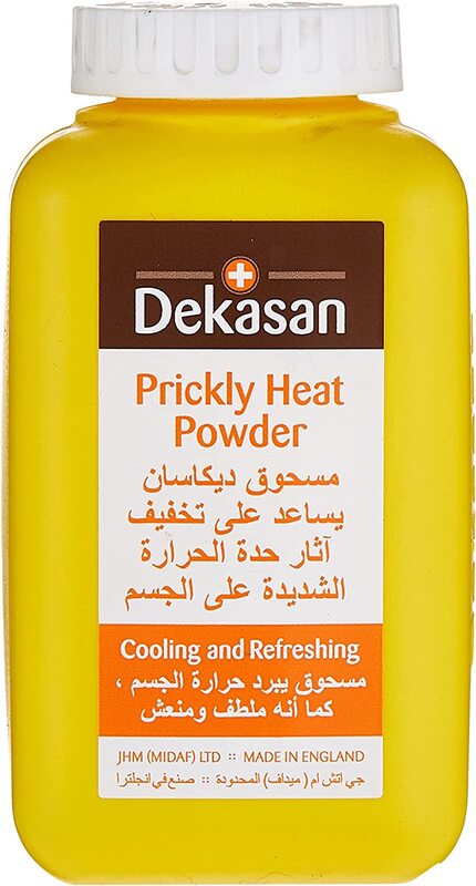 Dekasan Cooling & Refreshing Prickly Heat Powder, 100gm