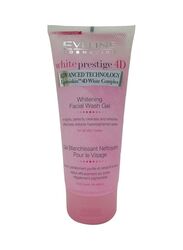 Eveline White Prestige 4D Whitening Facial Wash Gel, 200ml