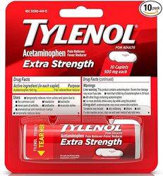 TYLENOL 350MG SUPP 10`S