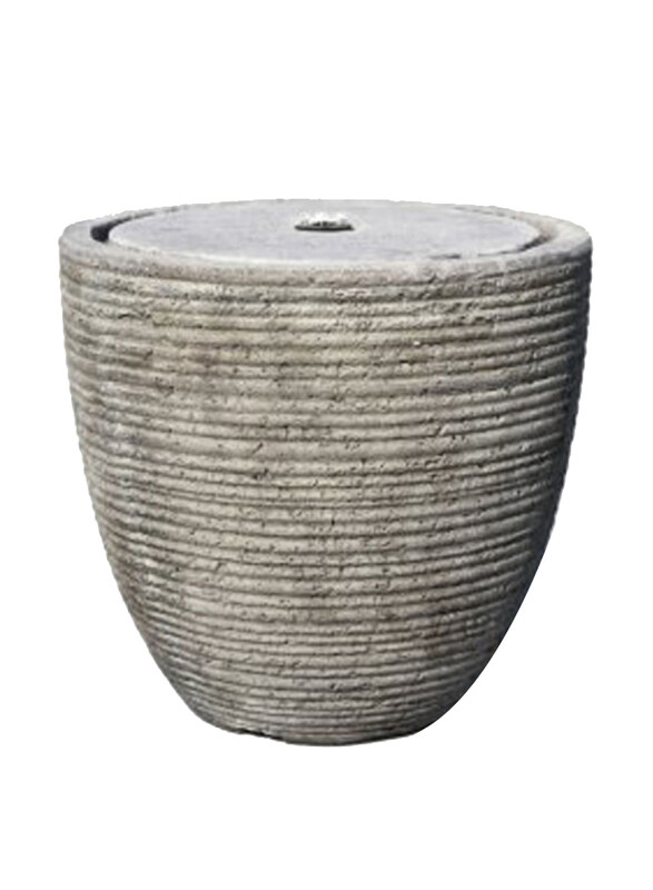 

Generic GD Fountain Egg Pot, 30 x 25cm, Grey
