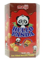 Meiji Hello Panda with Fun Filling Biscuits, 450g