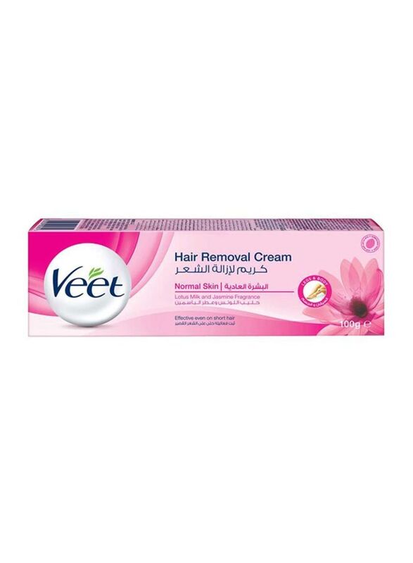 Veet Lotus Milk and Jasmine Fragrance Hair Removal Cream, 100gm
