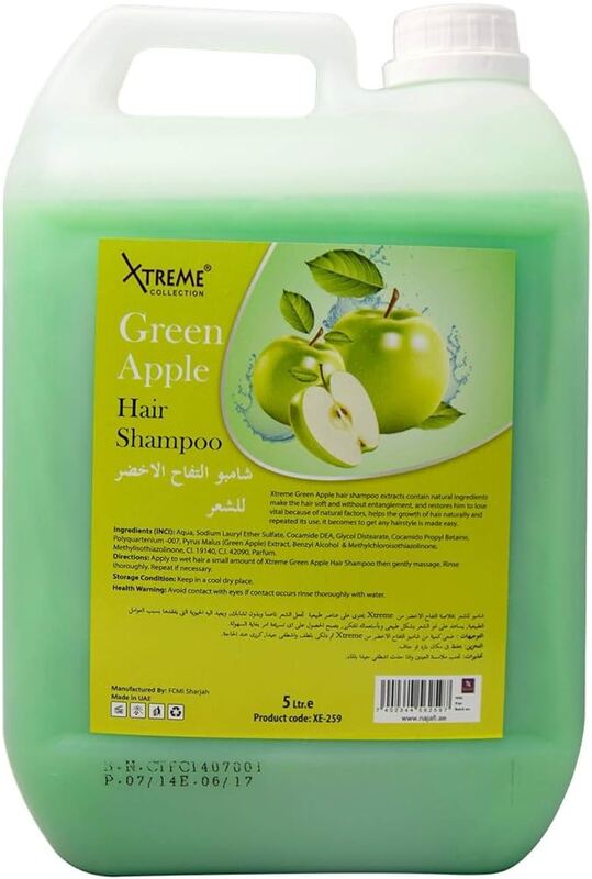 

Generic Xtreme Collection Green Apple Shampoo 5Ltr