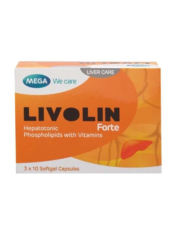 

Mega Livolin Forte Vitamins, 30 Capsules
