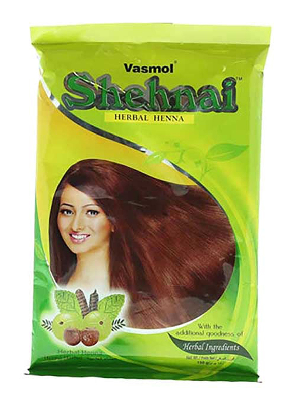 Vasmol Shehnai Herbal Henna Hair Colour, 150gm, Brown