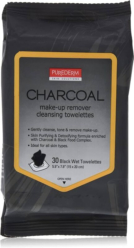 Purederm Charcoal Purederm Remover Cleansing Towelettes