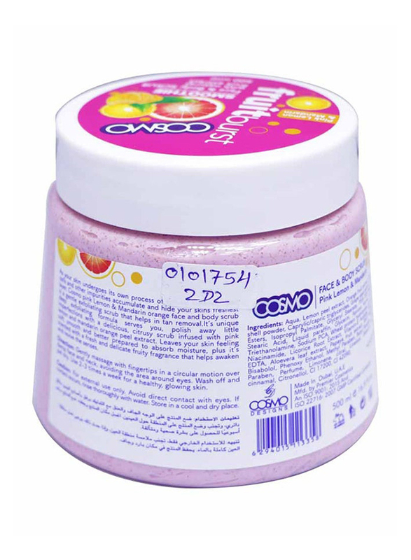 Cosmo Grape and Cherry Scrub, 500ml