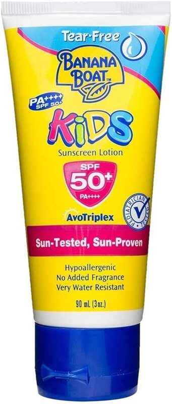 Banana Boat Kids SPF50+ Sunscreen Lotion, 90ml