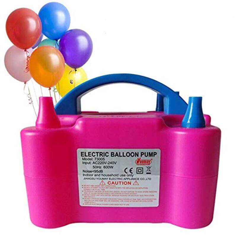 

At-Toys Two Nozzles High Power Electric Balloon Inflator Air Pump, Ages 3+