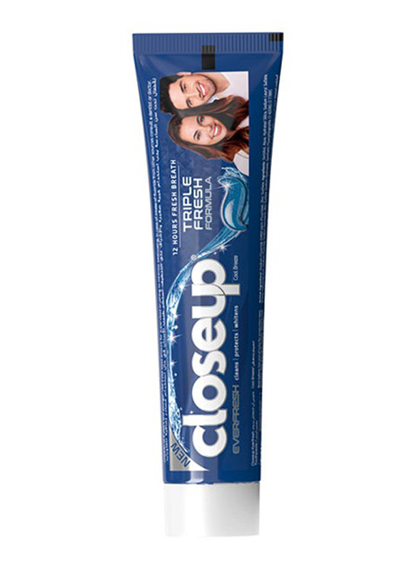 Closeup Cool Breeze Triple Fresh Formula Toothpaste, 120ml