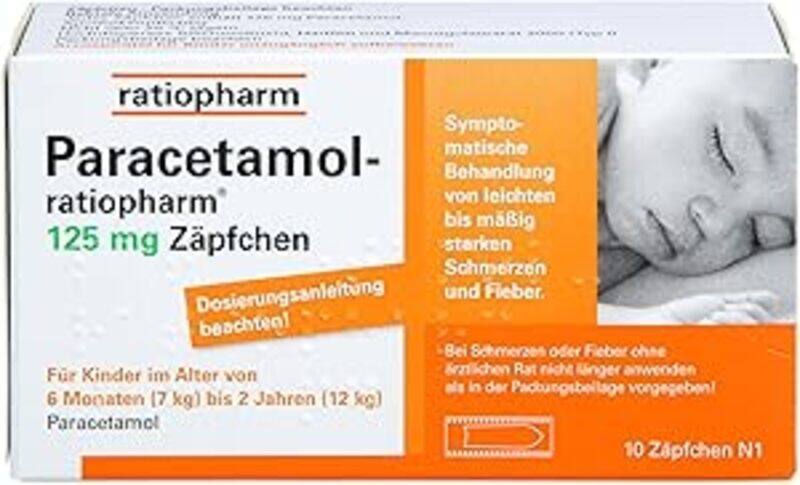 

Generic ADOL SUPPOSITORIES 125 MG 10'S
