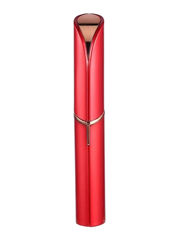 Flawless Electric Body & Facial Hair Remover, Red/Gold
