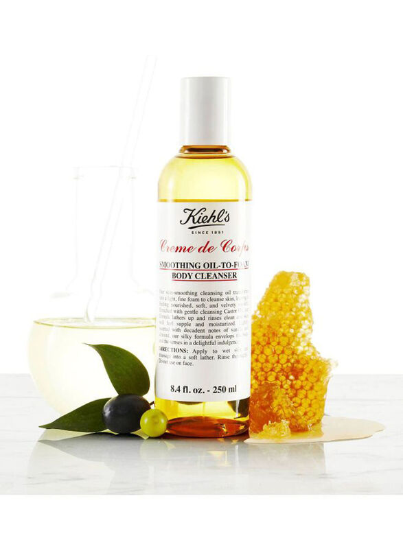 Kiehl's Creme De Corps Smoothing Oil-to-foam Body Cleanser, 250ml