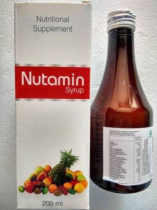 

Generic NUTAMIN SYRUP 100ML