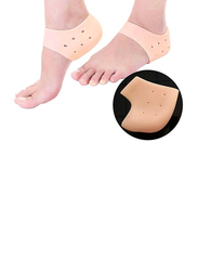 Purastep Silicone Gel Heel Pad Socks, 1 Pair