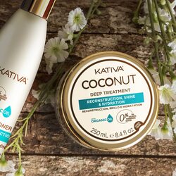 Kativa Coconut Deep Treatment with Organic Coconut Oil, 250ml