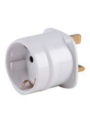 Oshtraco 2-Pin Plug Converter, White
