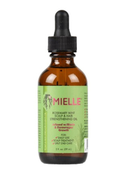 Mielle Rosemary Mint Scalp and Hair Straightening Oil for Sensitive Scalps, 59ml