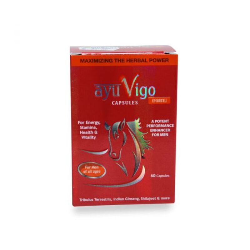 Ayu Vigo For Energy Stamina Health  Vitality  60 Caps