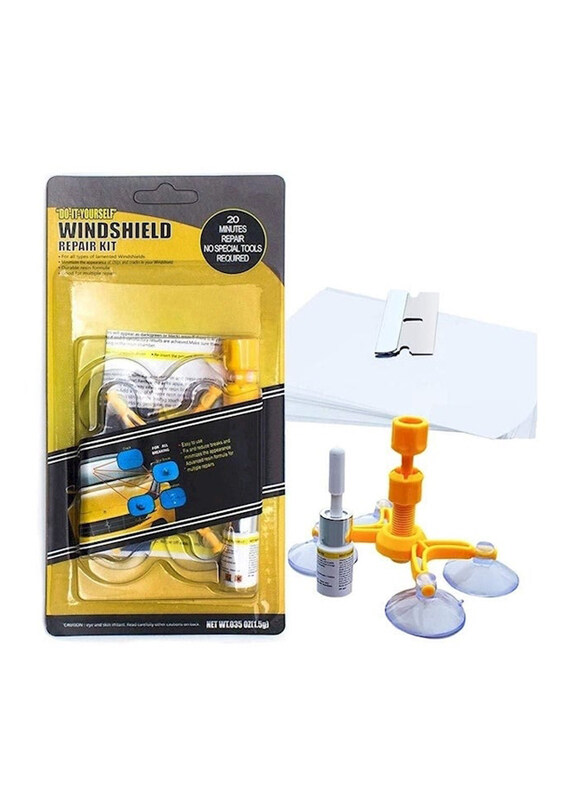 

Generic Quick Fix Windshield Repair Kit, Yellow