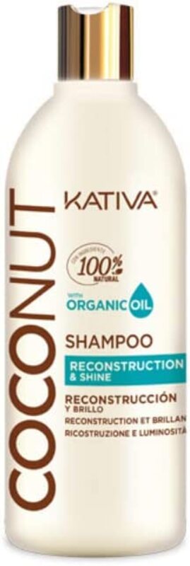 Kativa Coconut Shampoo, 500ml